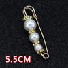 Artefacto para la cintura de los pantalones pasador de cintura broche anti-exposición broche de corsage de alta gama joyería hebilla de broche de perlas
