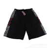 Shorts Esportivos Masculinos de Verão Retos Largos de Cinco Pontos em Estoque Cordão Bolso com Zíper Lateral Shorts de Praia Respirável