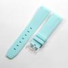 Adecuado para correa de goma tejida de 20 mm de nombre conjunto Omega swatch Planet laolishi