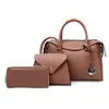 Bolsa Mãe e Filha Transfronteiriça Modelo Novo 2025 Urbana Simples Moda Grande Capacidade Boston Bolsa Feminina Bolsa de Mão Bolsa Transversal de Ombro