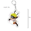 Chaveiro de Acrílico Surpreendente do Jogo de Anime Naruto Uzumaki Nove Caudas Oito Caudas