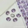 Wuzhou K9 Super Brilhante 8X10 Forma de Ovo de Pombo Strass 1:1 Réplica de Acessórios para Nail Art Huazi Pontiagudos de Fundo Decorativo DIY