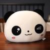 Atacado de fábrica boneco panda gigante tridimensional aquecedor de mãos travesseiro brinquedo de pelúcia curto fofo de dupla finalidade presente para casal