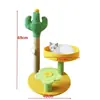 Comercio Exterior Venta al por Mayor Escalada para Gatos Nido para Gatos Árbol para Gatos Columna Integrada para Trepar Gatos Hogar Apartamento Pequeño No Ocupa Espacio Estante para Gatos de Sisal