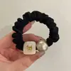 Nova Coleção Coreana de Scrunchies Plissados de Renda com um Toque de Luxo, Acessório de Prendedor de Cabelo Simples e Moderno com um Toque de Elegância
