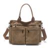 Bolso Tote de Mezclilla de Gran Capacidad Nuevo, Bolso Cruzado de Hombro Simple Retro para Mujer, Bolso de Mano Casual, Bolso para Mamá
