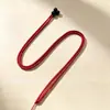 Colar de Corda Redonda Corda de Pescoço DIY Trançado Elástico Semi-acabado Cordão para Pingente Cordão para Pingente de Cera de Abelha Esmeralda Jade