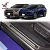 Adecuado para Toyota Rav4 26 Modelos Tiras Modificadas para Estribos Exteriores de Puerta, Tiras Protectoras Especiales Anti-Rayaduras