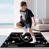 Tapete Antideslizante para Entrenamiento de Juego de Pies de Fútbol, Tierra de Diatomeas para el Hogar, Alfombra para Control de Balón Deportivo y Ritmo, Tapete de Fitness Insonorizado para Interiores