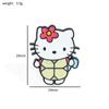 Insignia de metal creativa personalizada de Sanrio con dibujos animados, divertida y linda broche de perro con melodía de gato KT