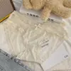Ropa Interior de Seda de Hielo para Mujer Sin Marcas Sexy de Malla Verano Delgada Algodón Antibacteriano Fondo de Encaje Puro para Chicas
