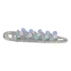 Pinza Grande de Pato Hueca Estilo Coreano con Pasador de Perlas Hecho a Mano, Pinza Lateral de Alto Nivel y Exquisita para Flequillo y Accesorios para el Cabello