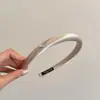 Diadema Fina Simple Versátil Estilo Coreano para Mujer Modelo Nuevo 2026 con un Toque de Lujo, Diseño de Corona Alta, Adecuada para Salir, Accesorio para el Cabello