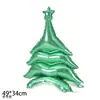 Globo de Película de Aluminio 4D de Navidad de 22 pulgadas, Bola, Campana, Cuadrado, Decoración de Atmósfera para Fiesta Navideña, Venta al por Mayor Transfronteriza