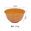 Boles Caseros Imitación Madera, Boles para Sopa de Fideos de Restaurante, Boles Gruesos de Grado Alimenticio para Sopa, Nuevos Boles para Ensalada Estilo Retro, Boles para Arroz al por Mayor