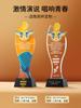 Micrófono de Danza Musical Trofeo de Cristal Ballet de Baile Discurso del Anfitrión Premios de Competición de Piano