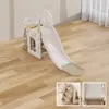 Estrutura de Escalada com Escorregador Balanço para Bebê Piscina de Bolinhas para Crianças Bolas Oceânicas Brinquedo Combinado Interno Externo Uso Doméstico