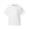 Neoism Design Simples Marca da Moda Verão Algodão Manga Curta Solta Meia-Manga Camiseta Masculina Casual Americana T26107