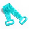 Artefato para esfregar as costas tira de silicone retrátil toalha de banho masculina e feminina silicone forte dupla face vendas diretas da fábrica