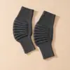 Al por mayor transfronterizo Otoño e Invierno Nuevas Rodilleras Tejidas 100% Cachemira Pura para Hombres y Mujeres, Leggings y Rodilleras Gruesos y Cálidos