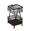 Portapalillos de cocina de pared, alto valor estético, jaula simple para palillos, caja de almacenamiento para utensilios y cucharas, ventilada