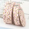Tira de Tela Prensada de Manzanilla Estilo Wanrenes Accesorios para el Cabello de Moño de Margarita Hecho a Mano Materiales para Pinzas de Cabello Accesorios