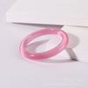 Pulseira Feminina Olho de Gato Prata Penetrável Gelo Lunar Branco Pulseira Feminina Alta Gelo Champagne Dourado Pulseira Olho de Gato Gradual