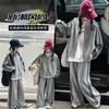 Conjunto de Ropa para Niñas Otoño 2026 Nueva Moda Deportiva Casual Infantil de Dos Piezas para Niñas Mayores con Camiseta