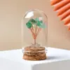 Suministro Listo de Árbol de Dinero de Cristal, Flor Inmortal, Árbol de Dinero, Amatista, Citrino, Adornos Creativos de Escritorio