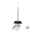 Directamente del fabricante: Set de Escoba y Recogedor de Acero Inoxidable Engrosado, Pala para Basura Doméstica Duradera, Escoba, Recogedor y Cubo para Polvo