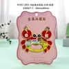 Ímãs de geladeira Rizhao com fontes metálicas, lembranças de viagem, produtos culturais e criativos da moda, presentes no atacado