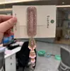 Presilhas de cabelo de alta qualidade, estilo coreano, nicho, para mulheres, doces e de luxo leve, estilosas e versáteis, presilhas laterais sem costura para franja