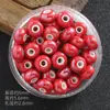 Jingdezhen Accesorios para Joyería DIY Rueda Electrochapada Cuentas de Cerámica Accesorios para Pulseras Pulsera de Cuentas de Ábaco Coloridas Material