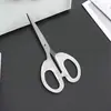 Tijeras Transparentes Esmeriladas Estilo Ins para Estudiantes, Tijeras Pequeñas de Escritorio para Manualidades, Corte de Papel para Oficina y Diario, Tijeras para Papel de Arte