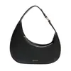 Bolso Nuevo de Verano 2026 de Color Sólido en Forma de Media Luna, Elegante y Sencillo, Estilo Coreano Moderno, de un Solo Hombro, Cruzado, de Mano, para el Brazo para Mujer