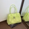 Bolso de hombro muy elegante y atractivo, de gran capacidad, nueva moda de verano 2026, dopamina, simple, casual, versátil