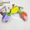 Joyería de Flor de Naranja Clip de Fruta de Dibujos Animados Versátil Pinza de Tiburón para la Parte Posterior de la Cabeza Pinza para el Cabello Lindos Accesorios para el Cabello de Niñas