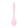 Colher de silicone personalizada, colher de arroz integrada, colher de arroz de silicone para estudantes, colher de silicone portátil para crianças