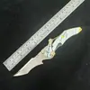 Triángulo Z Acción Metal Mercy Navaja Plegable Acción Periférico Modelo Engrosado Aleación Acción Garra Navaja Adorno