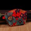 Monedero pequeño estilo chino con diseño de concha, hecho a mano, con brocado de nubes bordado, monedero de bolsillo, bolsa de dulces para extranjeros.
