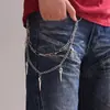 Joias Transfronteiriças Europeias e Americanas Moda Novo Ponto Cabeça de Pássaro Masculina e Feminina Corrente de Calça de Metal Corrente Personalizada Hip-Hop Corrente de Cintura Multicamadas