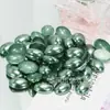 Ventas Directas de Fábrica Oval Medio Rostro Perla Hecho a Mano DIY Joyería Teléfono Móvil Belleza Accesorios para el Cabello Parche Joyería Accesorios Mayorista