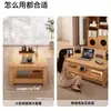 Mesa de Centro Sala de Estar Hogar Modelo Nuevo Apartamento Pequeño Habitación de Alquiler Simple Uso Estilo Japonés Minimalista Moderno Mesa de Centro para Sofá Mesa