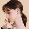 Brincos Geométricos Irregulares de Estilo High-Cold para Mulheres, Estilo Francês, Versáteis, Brincos Simples, Brincos Modernos para o Dia a Dia
