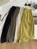 Pantalones Cortos de Papel de Oxígeno Hielo Delgado para Mujer Verano 2026 Estilo Coreano Petite Adelgazantes Versátiles Cropped Pierna Ancha Secado Rápido Casuales