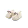 Sapatos de Inverno para Bebê para Mulheres 0-6-12 Meses Solado Macio Forrados com Lã Sapatos de Algodão para Bebê Sapatos de Princesa para Crianças Pequenas Sapatos Forrados com Lã que Não Caem