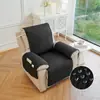 2026 Nuevo Cojín de Sofá de Tela Cepillada de Color Sólido Estilo Minimalista Cubierta de Sofá Impermeable Resistente a Arañazos de Gato Tela Transfronteriza