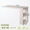 Mesa de bar de madeira maciça, armário lateral para sofá, mesa longa para escritório/estudo, estante de armazenamento de chão para sala de estar, armário de armazenamento extensível