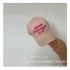 Sombrero de Estilo Coreano para Niños Letra Simple Estilo Coreano Secado Rápido Pico de Pato Distintivo Letra Distintiva Disparo Callejero Hip-hop Palo