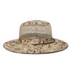 Sombrero de Pescador Camuflaje para Hombre Nuevo Verano Exterior Sombrero Protector Solar Viaje Casual Combinable Sombrero para el Sol Ala Grande Sombrero de Pesca